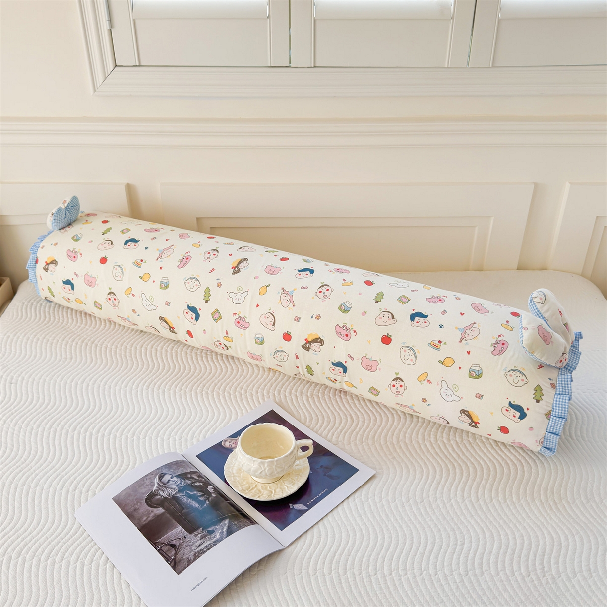 91家纺网 家纺一手货源 找家纺 麦肯锡 2026新款卡通糖果抱枕夹腿抱枕 快乐星球家【产品图】/对