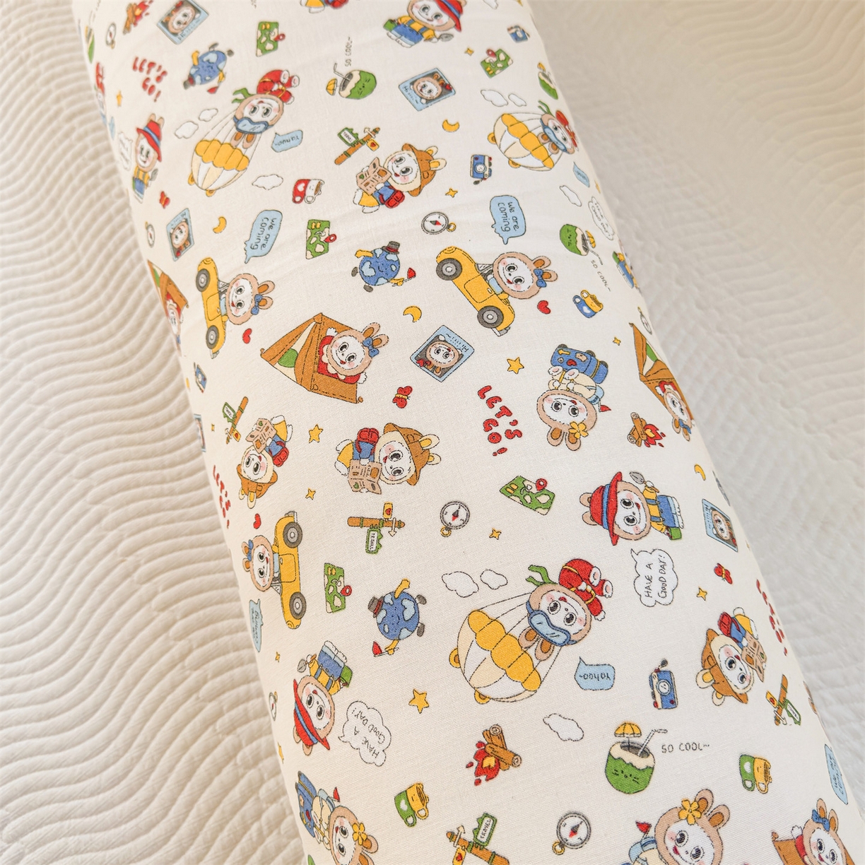 91家纺网 家纺一手货源 找家纺 麦肯锡 2026新款卡通糖果抱枕夹腿抱枕 萌宠跳跳糖【产品图】/对