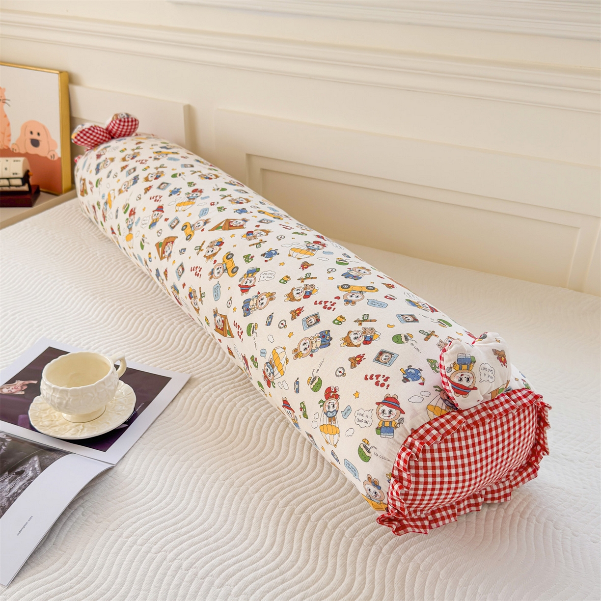 91家纺网 家纺一手货源 找家纺 麦肯锡 2026新款卡通糖果抱枕夹腿抱枕 萌宠跳跳糖【产品图】/对