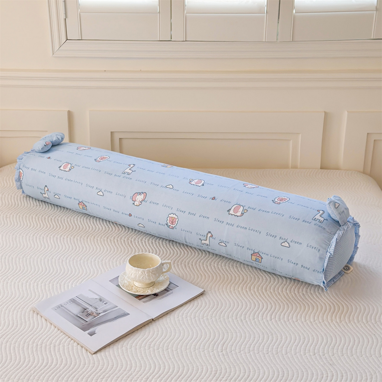 91家纺网 家纺一手货源 找家纺 麦肯锡 2026新款卡通糖果抱枕夹腿抱枕 萌趣动物园【产品图】/对