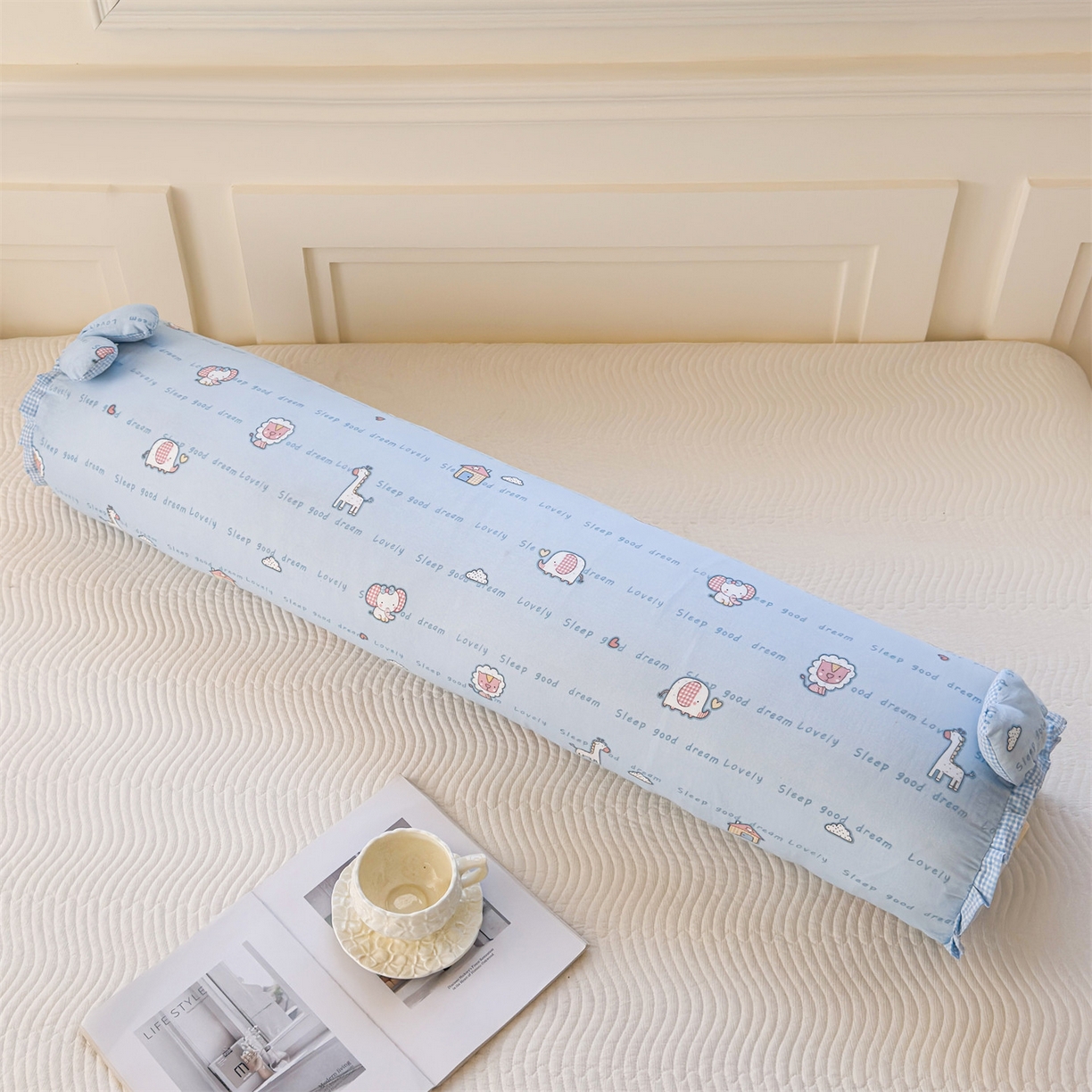 91家纺网 家纺一手货源 找家纺 麦肯锡 2026新款卡通糖果抱枕夹腿抱枕 萌趣动物园【产品图】/对