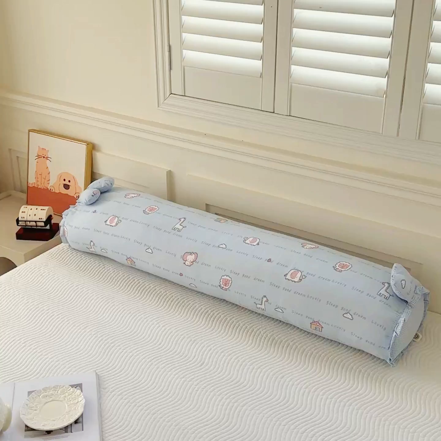 91家纺网 家纺一手货源 找家纺 麦肯锡 2026新款卡通糖果抱枕夹腿抱枕 萌趣动物园【产品图】/对