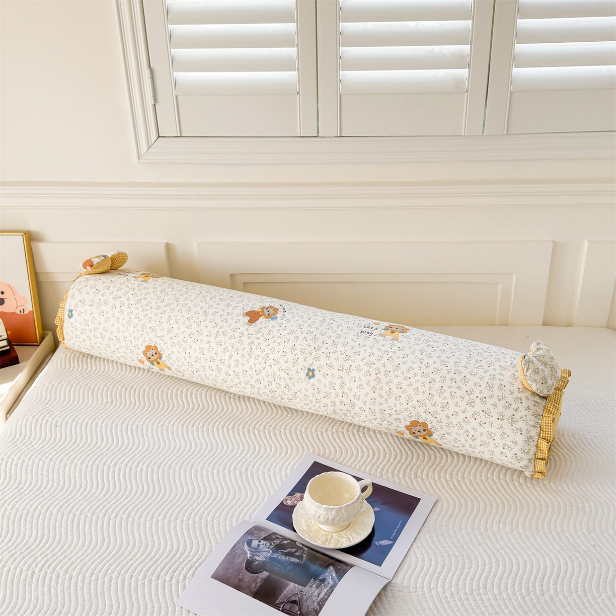 91家纺网 家纺一手货源 找家纺 麦肯锡 2026新款卡通糖果抱枕夹腿抱枕 甜萌小狮子【产品图】/对