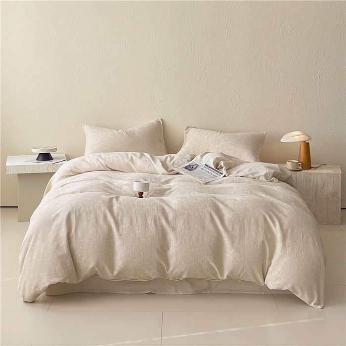 91家纺网 家纺一手货源 找家纺 （总）琪格格纺织 2026新款A类无染本色棉麻纯棉水洗棉四件套,棉麻-安瑞雅,棉麻-米莱,棉麻-星光