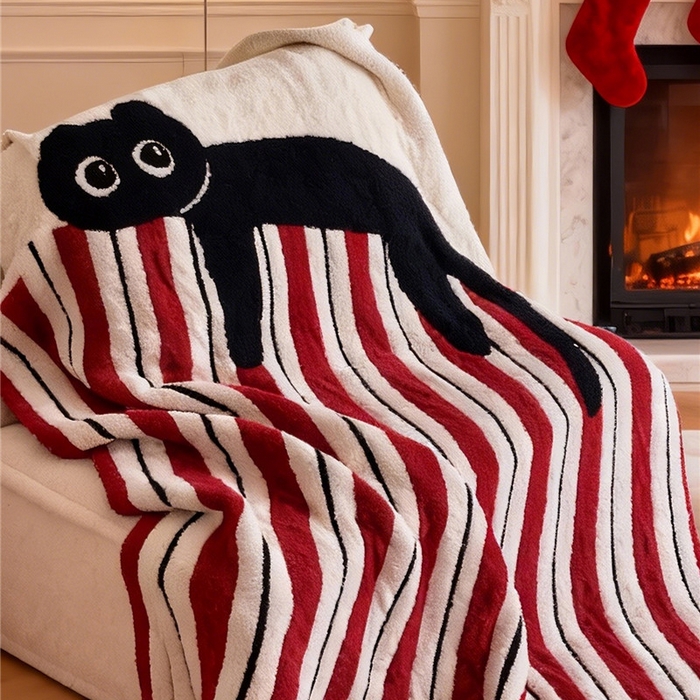 91家纺网 家纺一手货源 找家纺 （总）琪格格纺织 2026新款原创加厚半边绒毛毯系列