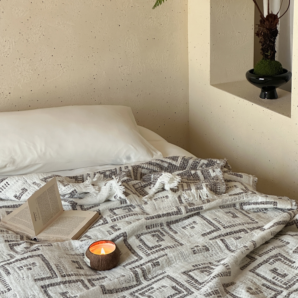 91家纺网 家纺一手货源 找家纺 （总）例外 2026新款粗花妮欧美风布拉格毛毯毯子