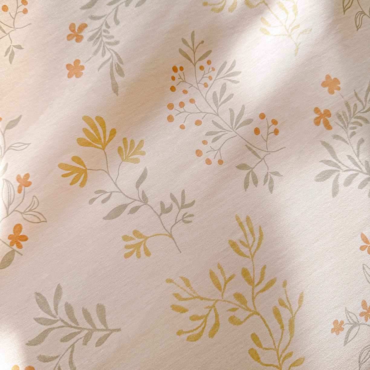 91家纺网 家纺一手货源 找家纺 春雨家居 2026新款全棉印花ins减龄可爱小清新单枕套 醉梦惜花