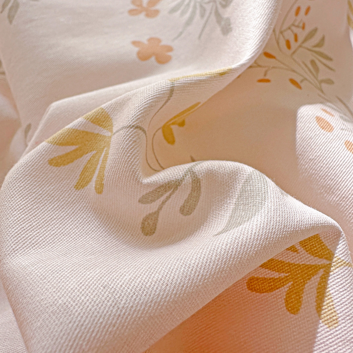 91家纺网 家纺一手货源 找家纺 春雨家居 2026新款全棉印花ins减龄可爱小清新单枕套 醉梦惜花