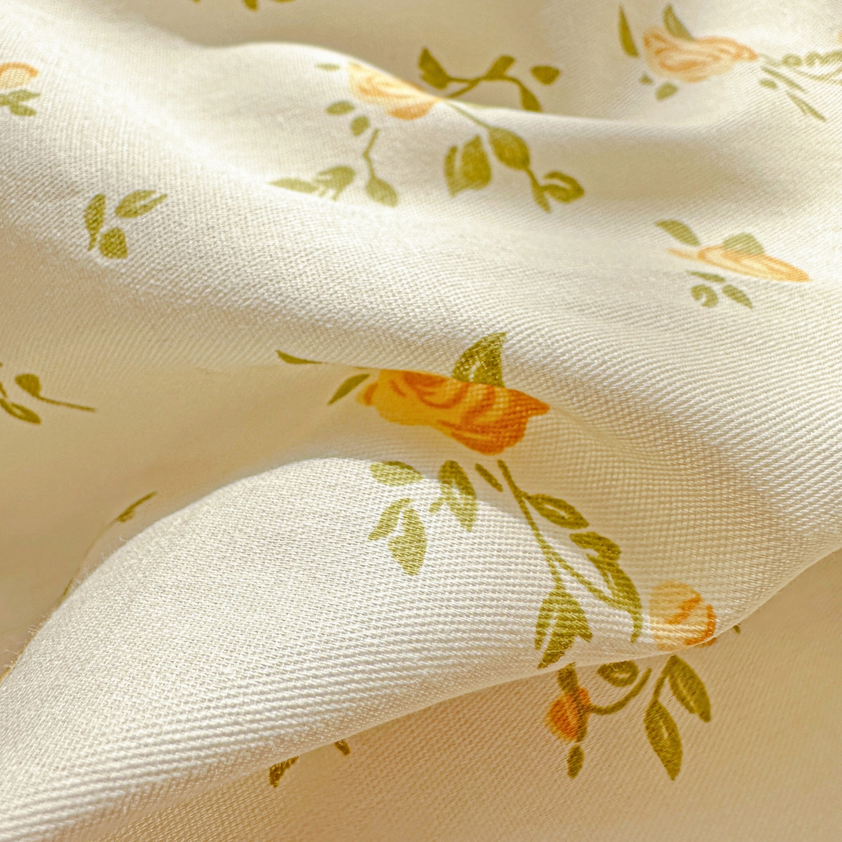 91家纺网 家纺一手货源 找家纺 春雨家居 2026新款全棉纯棉花ins减龄可爱小清新四件套 故事小黄花