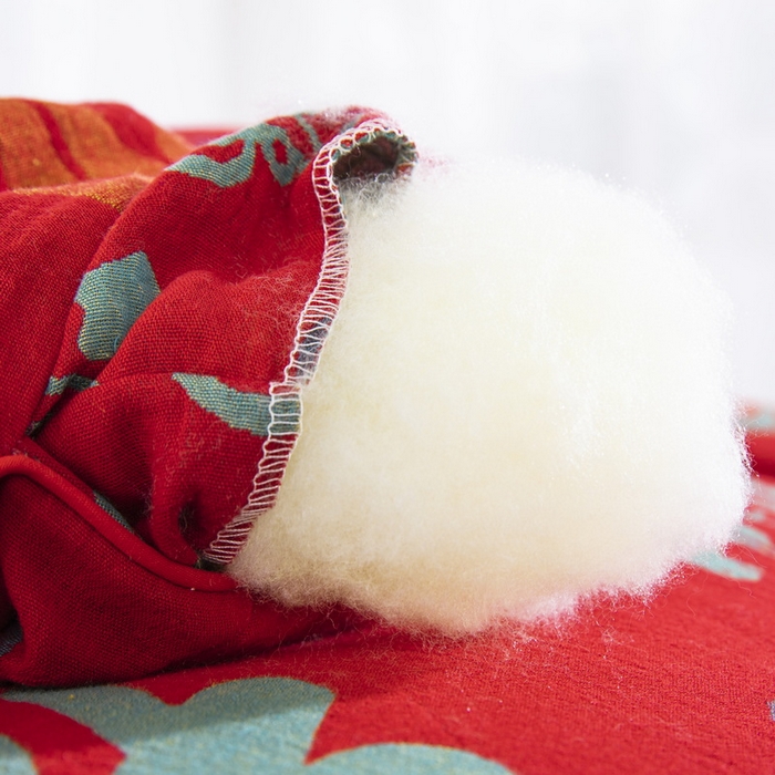 91家纺网 家纺一手货源 找家纺 （总）双层纱家居 2025新款双层纱冬被被子被芯-马上有福