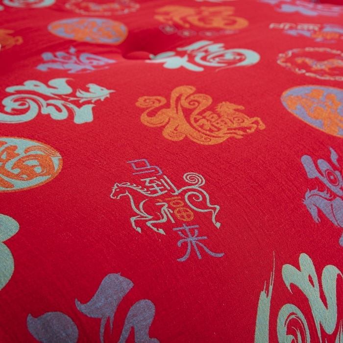 91家纺网 家纺一手货源 找家纺 （总）双层纱家居 2025新款双层纱冬被被子被芯-马上有福