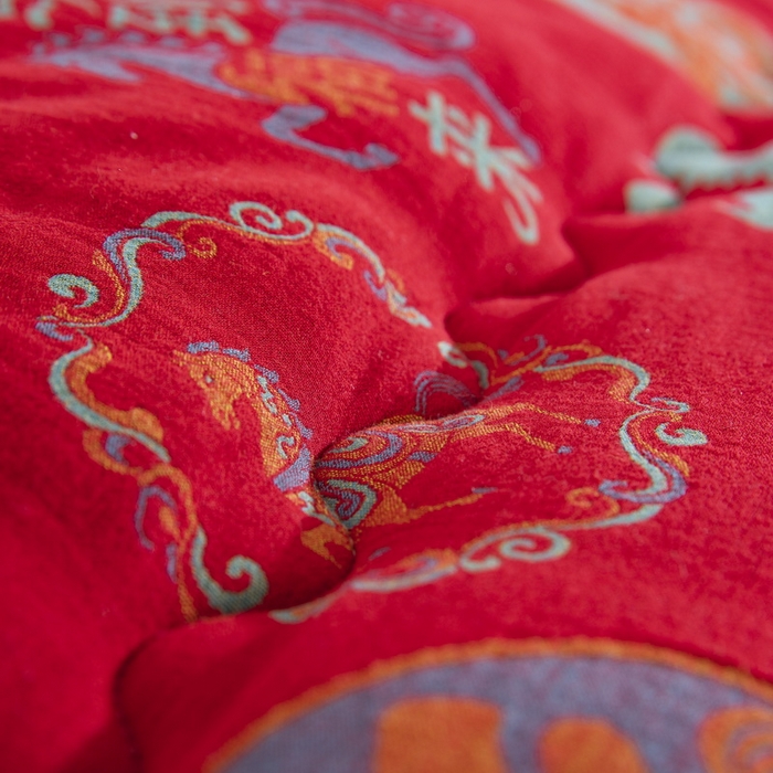 91家纺网 家纺一手货源 找家纺 （总）双层纱家居 2025新款双层纱冬被被子被芯-马上有福