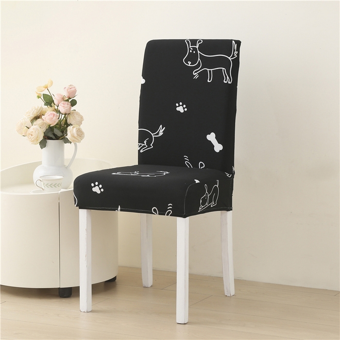 91家纺网 家纺一手货源 找家纺 雅竹家纺 2026新款弹力牛奶丝椅套 斑灵