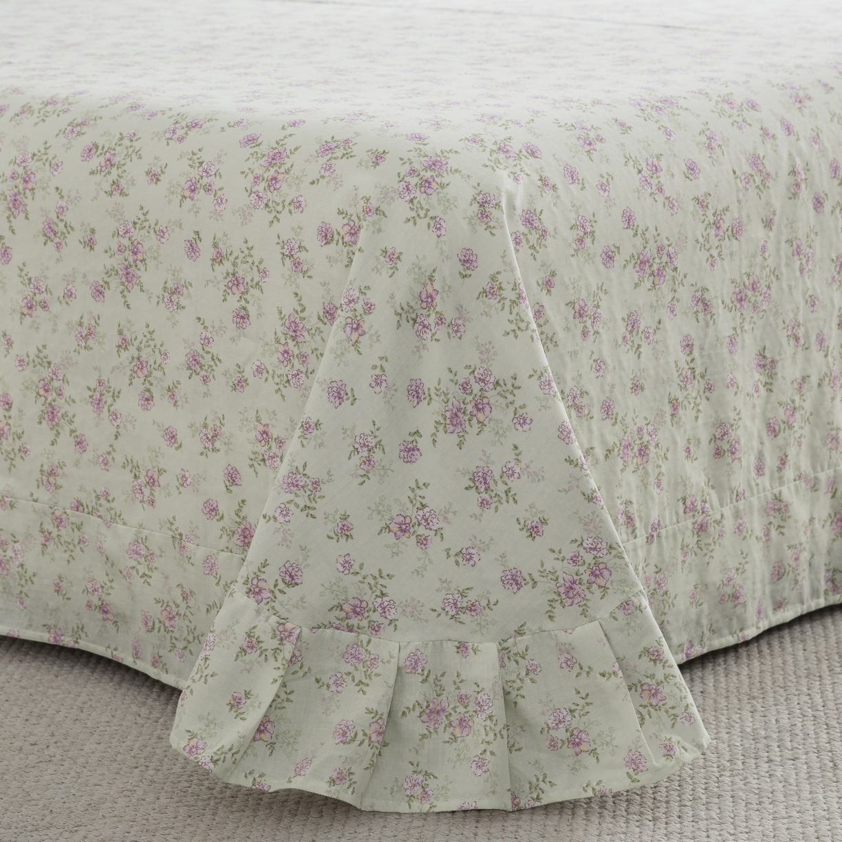 91家纺网 家纺一手货源 找家纺 （总）仰望棉麻双层纱供应链 2026新款全棉双层纱绣花绣花四件套-初语