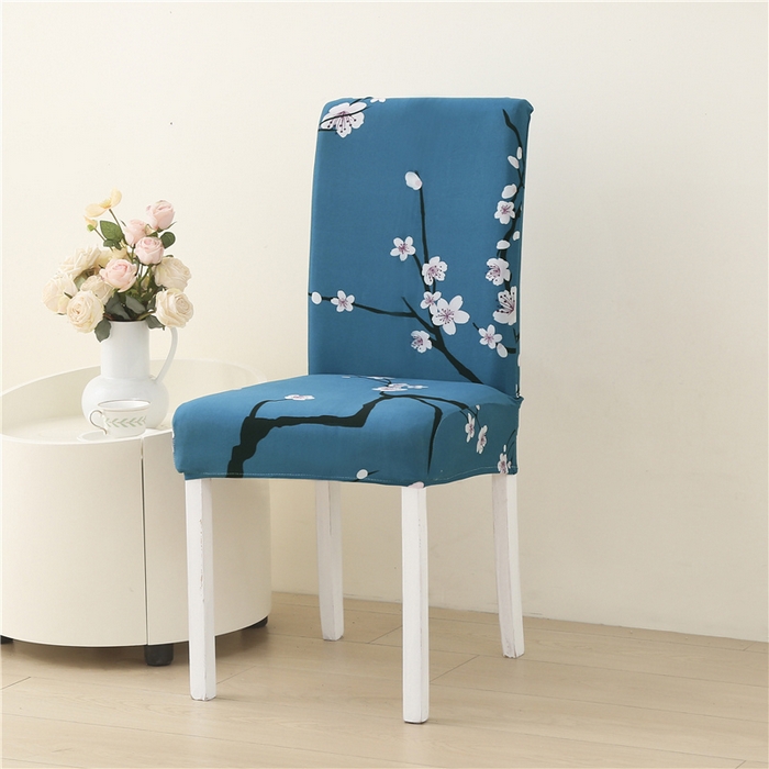 91家纺网 家纺一手货源 找家纺 雅竹家纺 2026新款弹力牛奶丝椅套 寒梅