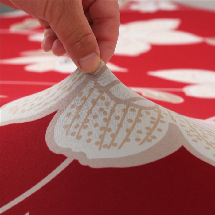 91家纺网 家纺一手货源 找家纺 雅竹家纺 2026新款弹力牛奶丝椅套 红藤