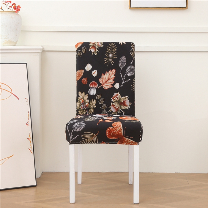 雅竹家纺 2026新款弹力牛奶丝椅套 金盏