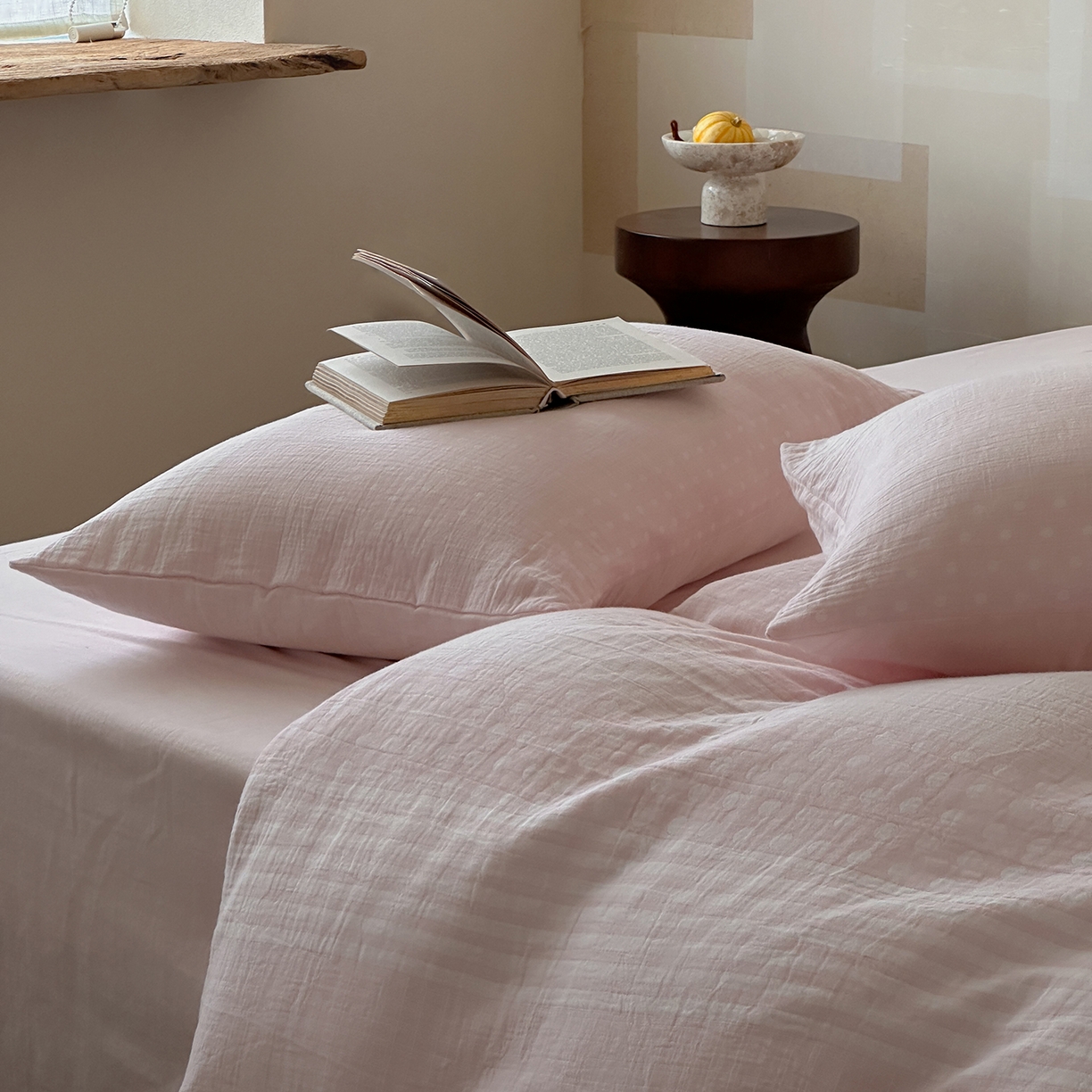 91家纺网 家纺一手货源 找家纺 （总）云上 2026春季新款双层纱色织大提花四件套-日耳曼系列