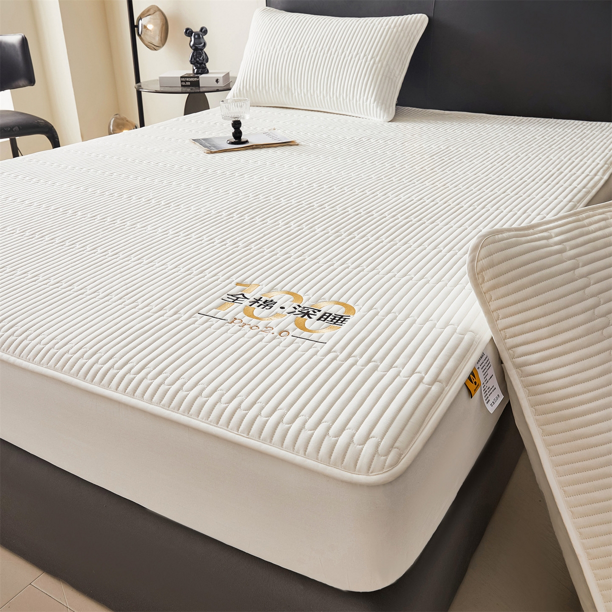 91家纺网 家纺一手货源 找家纺 （总）居眠 2026新款卡米-100%全棉棉花床笠