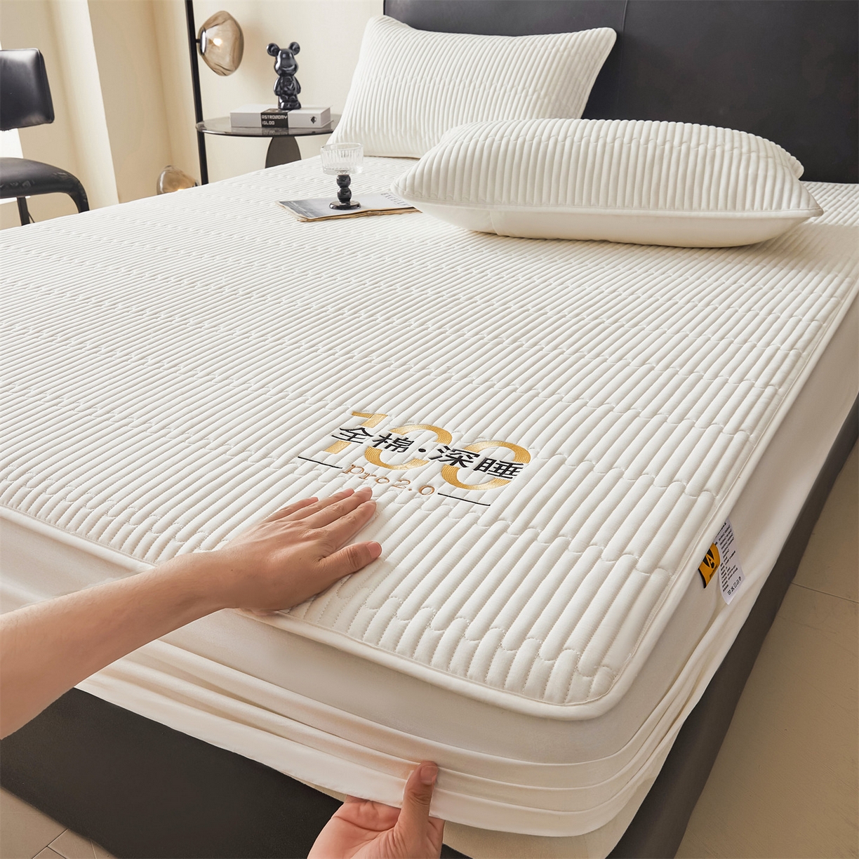 91家纺网 家纺一手货源 找家纺 （总）居眠 2026新款卡米-100%全棉棉花床笠