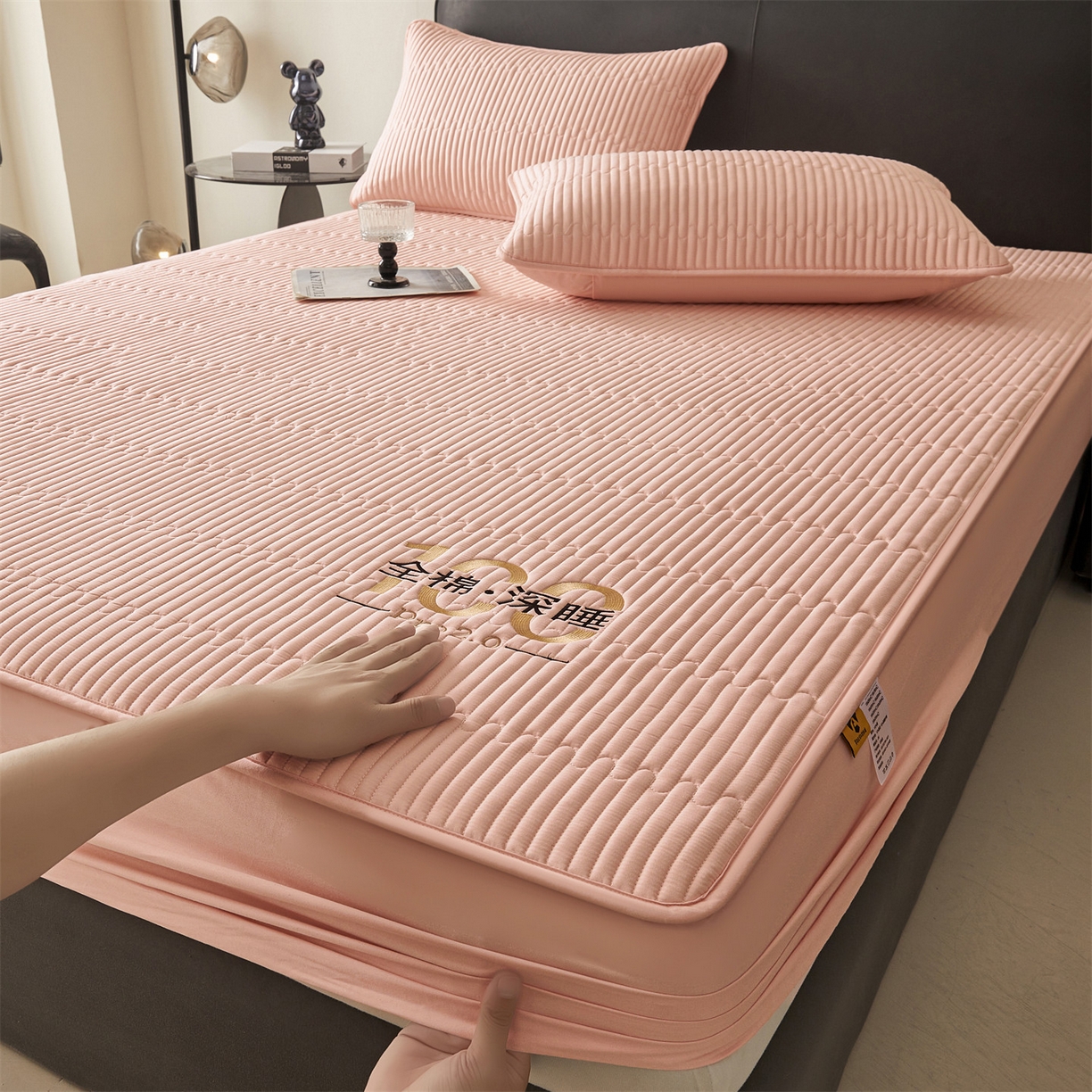 91家纺网 家纺一手货源 找家纺 （总）居眠 2026新款卡米-100%全棉棉花床笠