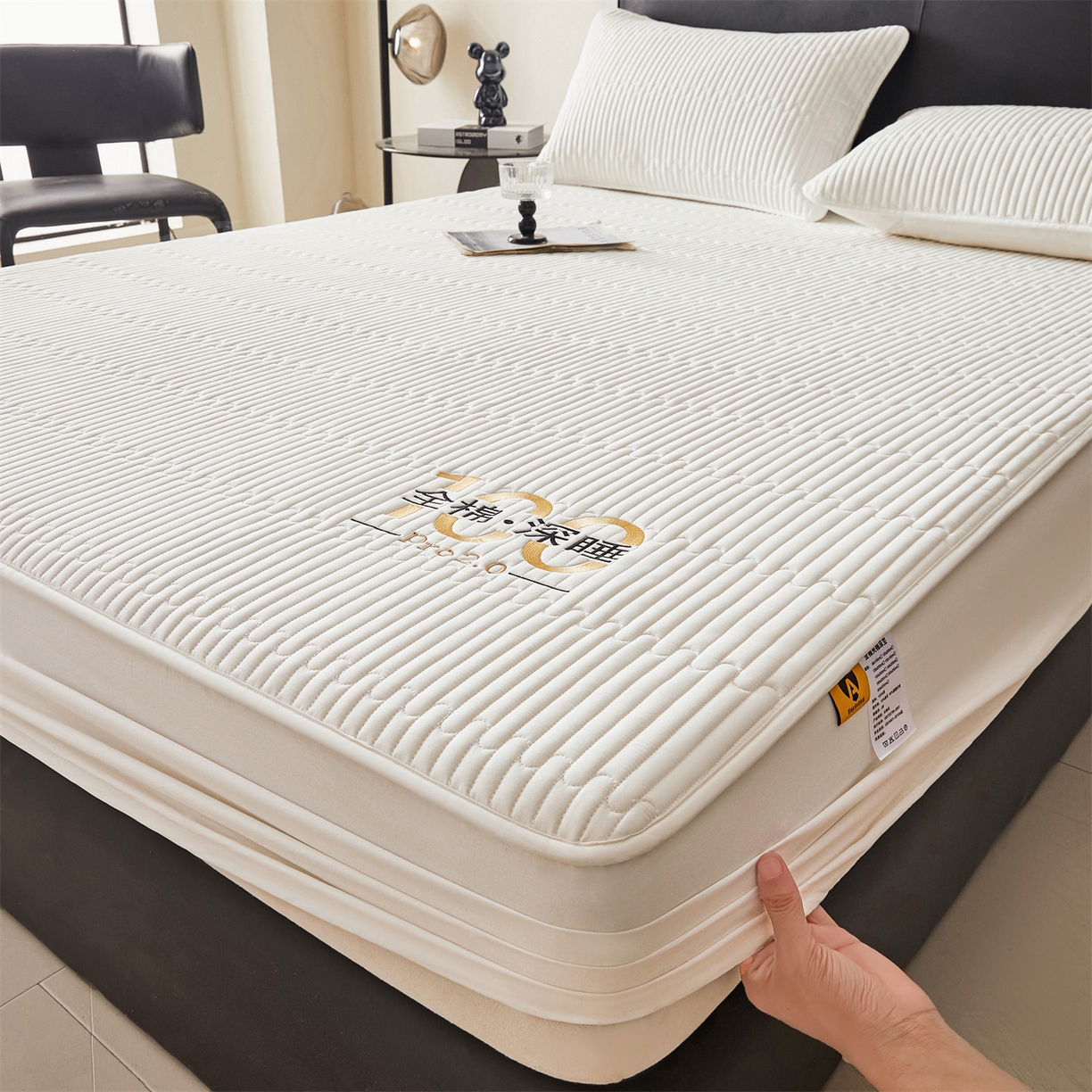 91家纺网 家纺一手货源 找家纺 （总）居眠 2026新款卡米-100%全棉棉花床笠