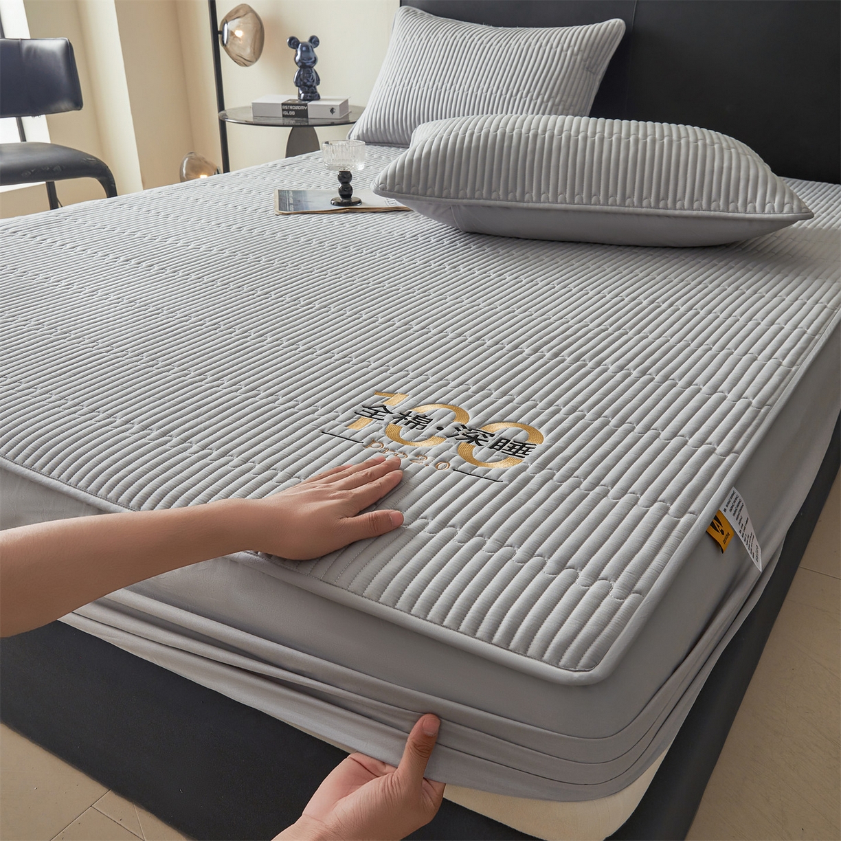 91家纺网 家纺一手货源 找家纺 （总）居眠 2026新款卡米-100%全棉棉花床笠