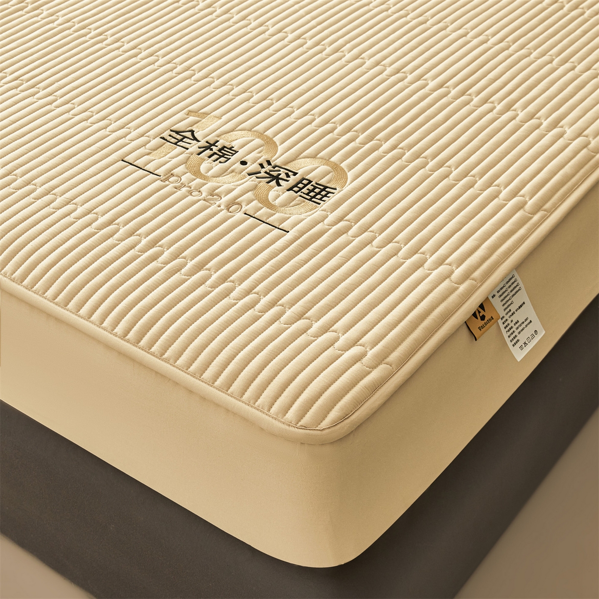 91家纺网 家纺一手货源 找家纺 居眠 2026新款卡米-100%全棉棉花床笠 卡米-卡