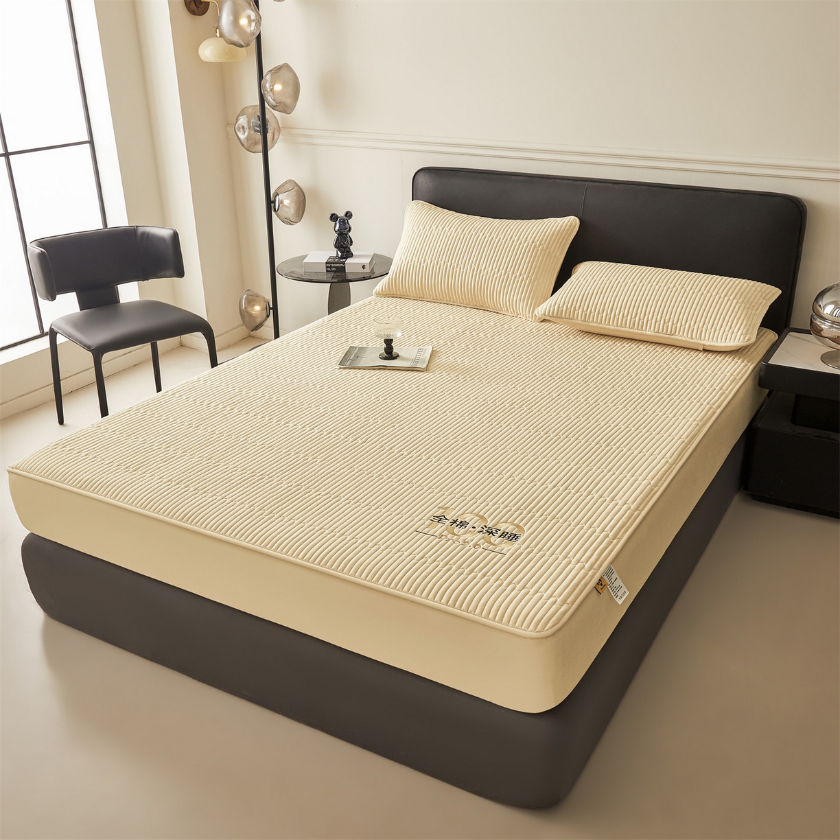 91家纺网 家纺一手货源 找家纺 居眠 2026新款卡米-100%全棉棉花床笠 卡米-卡