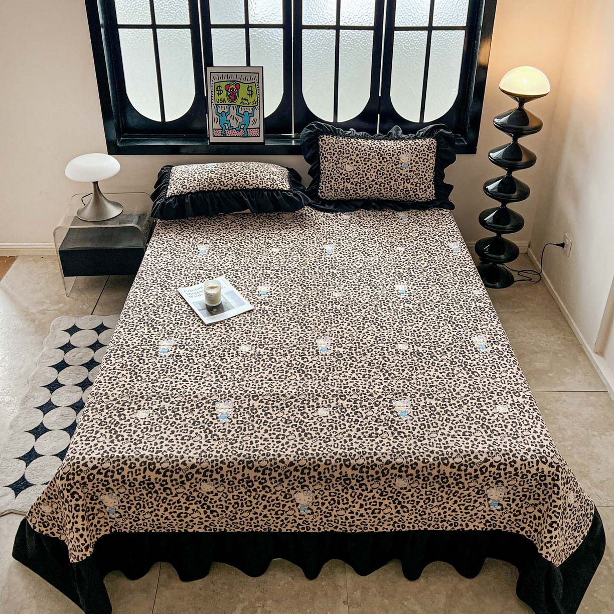 91家纺网 家纺一手货源 找家纺 （总）富米莱单品馆 2026新款法式赫本风大花边A类古法仿棉云感纱单品床盖