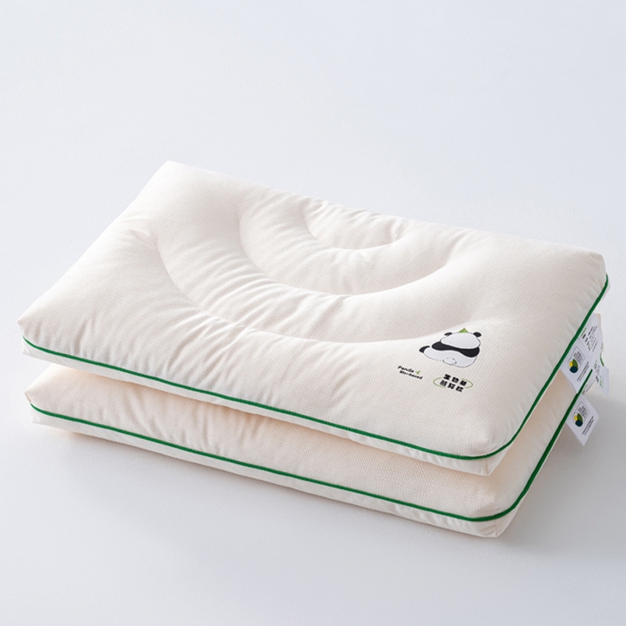 91家纺网 家纺一手货源 找家纺 （总）北鸣有鱼枕芯馆 2025新款荷兰绒生物基大豆熊猫枕枕头枕芯