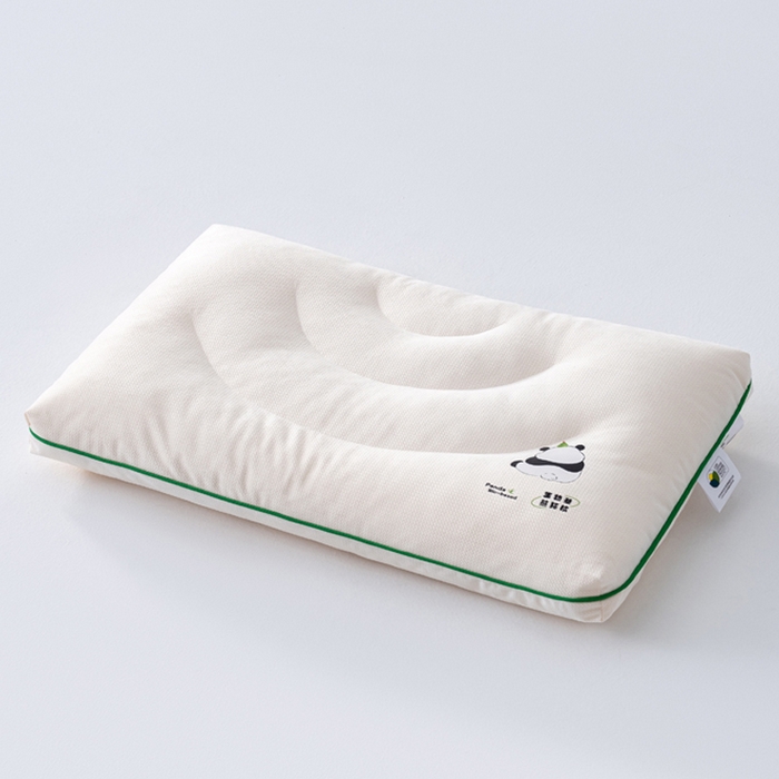 91家纺网 家纺一手货源 找家纺 （总）北鸣有鱼枕芯馆 2025新款荷兰绒生物基大豆熊猫枕枕头枕芯