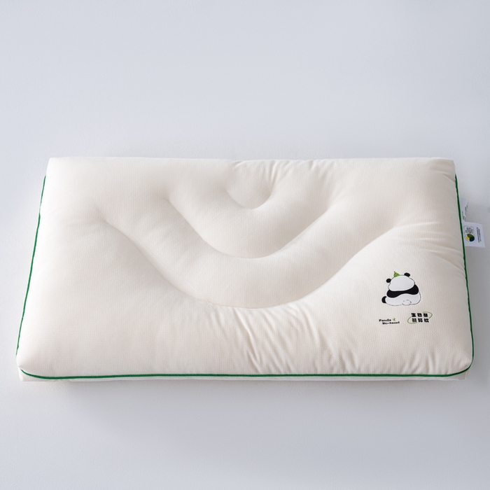 91家纺网 家纺一手货源 找家纺 （总）北鸣有鱼枕芯馆 2025新款荷兰绒生物基大豆熊猫枕枕头枕芯