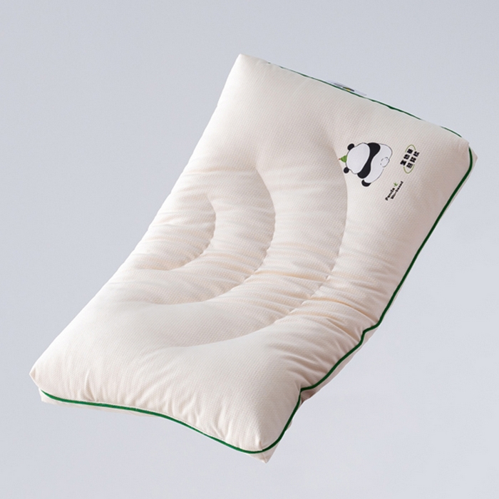 91家纺网 家纺一手货源 找家纺 （总）北鸣有鱼枕芯馆 2025新款荷兰绒生物基大豆熊猫枕枕头枕芯