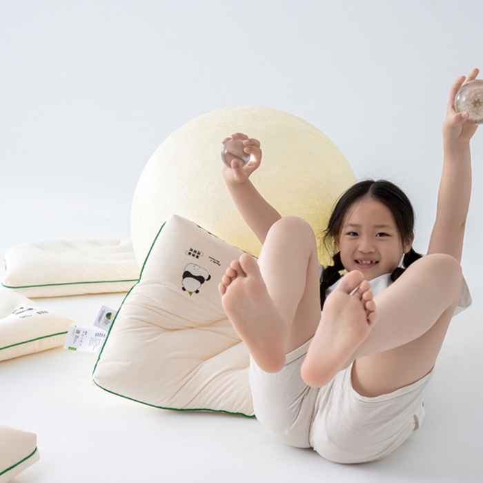 91家纺网 家纺一手货源 找家纺 （总）北鸣有鱼枕芯馆 2025新款荷兰绒生物基大豆熊猫枕枕头枕芯