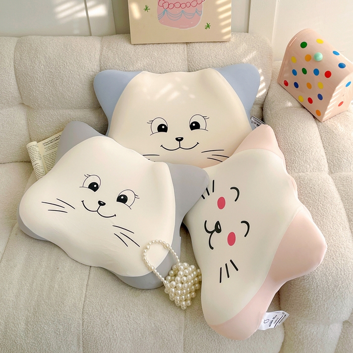 91家纺网 家纺一手货源 找家纺 她喜爱枕芯 2026新款零压记忆猫咪枕枕头枕芯 组合图（仅参考）