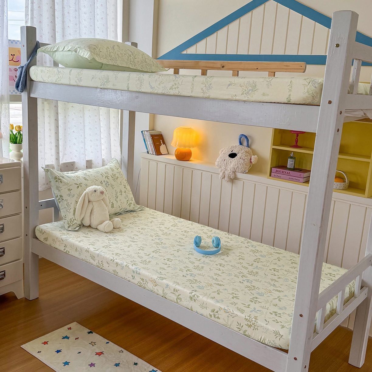 91家纺网 家纺一手货源 找家纺 尚帛 2026新款全棉品质喷气印花爆款四件套 多规格套件 单品系列-学生款单床笠 浅草繁花