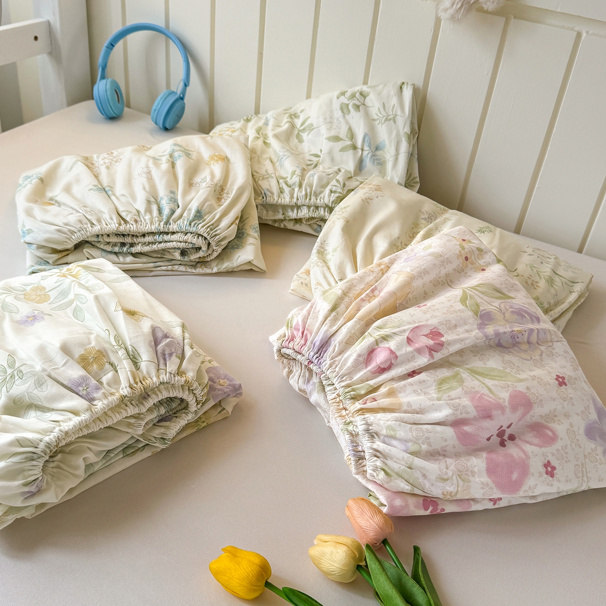 91家纺网 家纺一手货源 找家纺 尚帛 2026新款全棉品质喷气印花爆款四件套 多规格套件 单品系列-学生款单床笠 组合