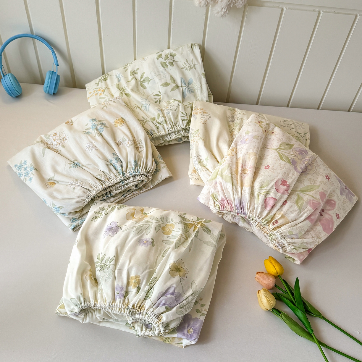 91家纺网 家纺一手货源 找家纺 尚帛 2026新款全棉品质喷气印花爆款四件套 多规格套件 单品系列-学生款单床笠 组合