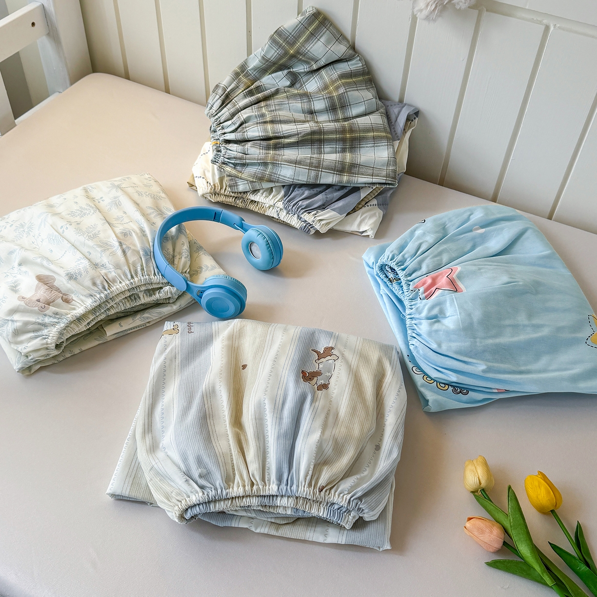 91家纺网 家纺一手货源 找家纺 尚帛 2026新款全棉品质喷气印花爆款四件套 多规格套件 单品系列-学生款单床笠 组合