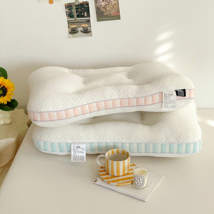 91家纺网 家纺一手货源 找家纺 她喜爱枕芯 2026新款青春Spa护颈枕枕头枕芯 组合图（仅参考）