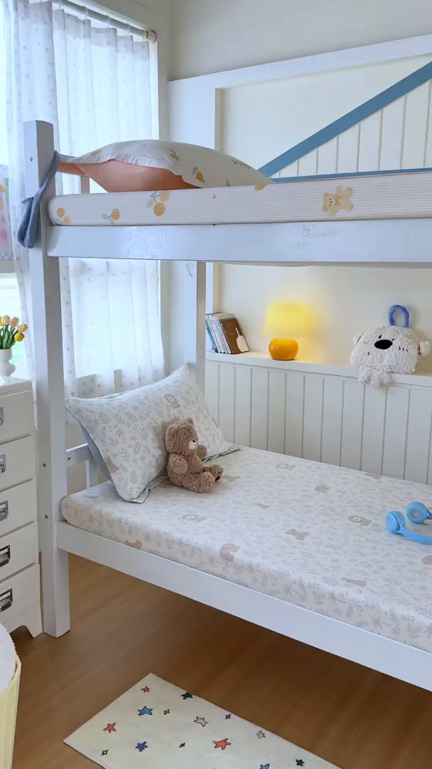 91家纺网 家纺一手货源 找家纺 尚帛 2026新款全棉品质喷气印花爆款四件套 多规格套件 单品系列-学生款单床笠 森林小镇-兰