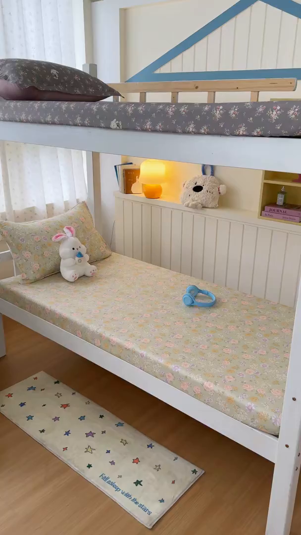 91家纺网 家纺一手货源 找家纺 （总）尚帛 2026新款全棉品质喷气印花爆款四件套 多规格套件 单品系列-学生款单床笠