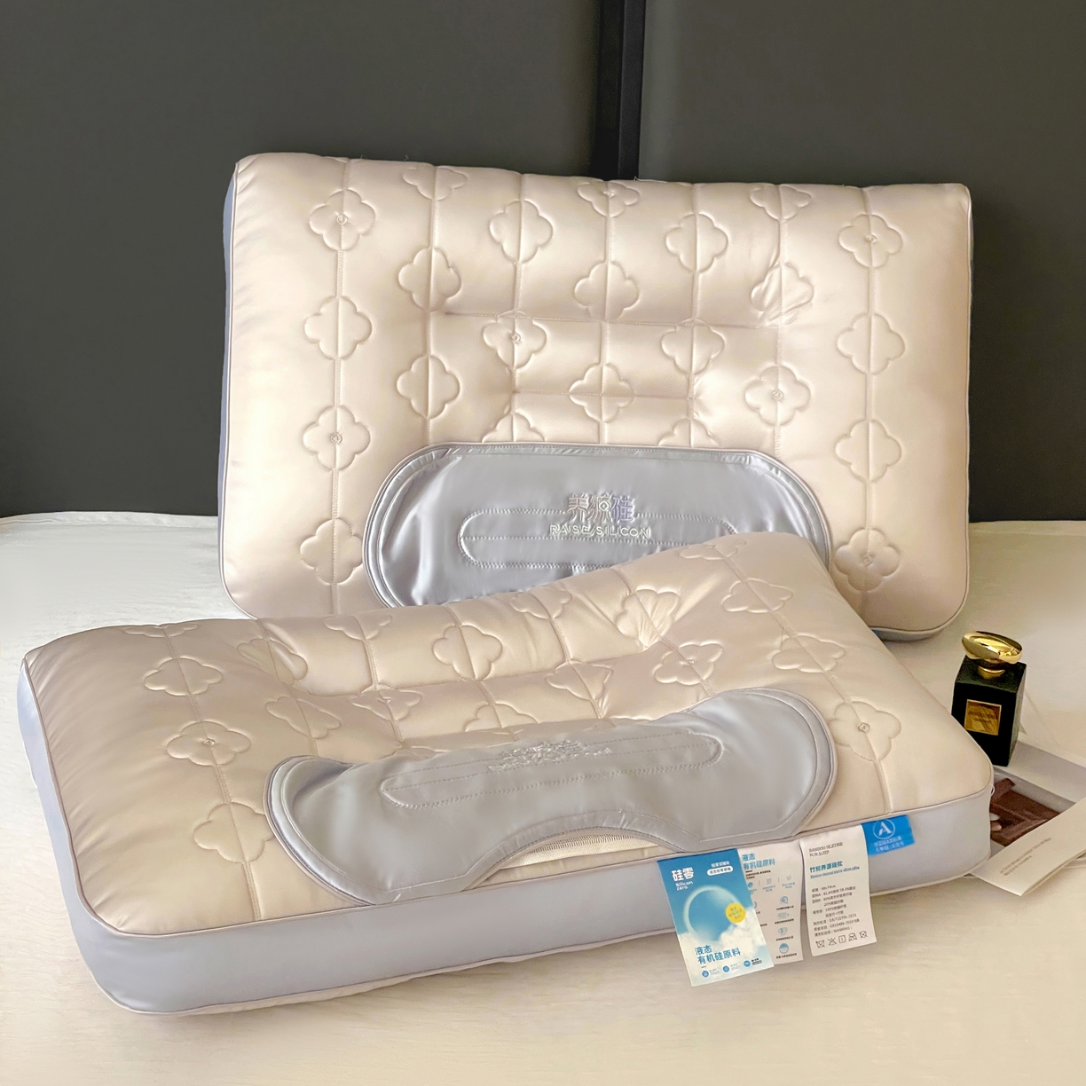 91家纺网 家纺一手货源 找家纺 （总）她喜爱枕芯 2026新款竹炭养源硅枕枕头枕芯