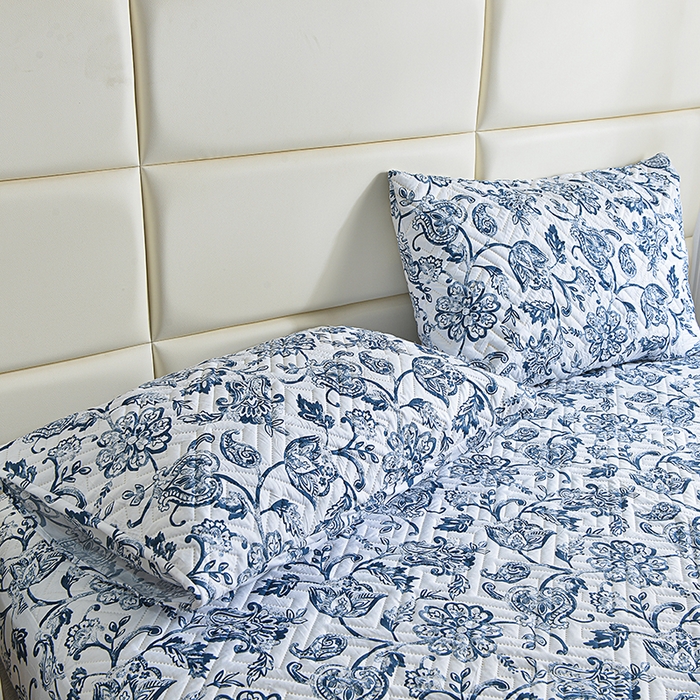 91家纺网 家纺一手货源 找家纺 柏钧家纺 2026新品外贸亚马逊豹纹防水夹棉床笠电商速卖通床罩可定制尺寸回字格系列 东离