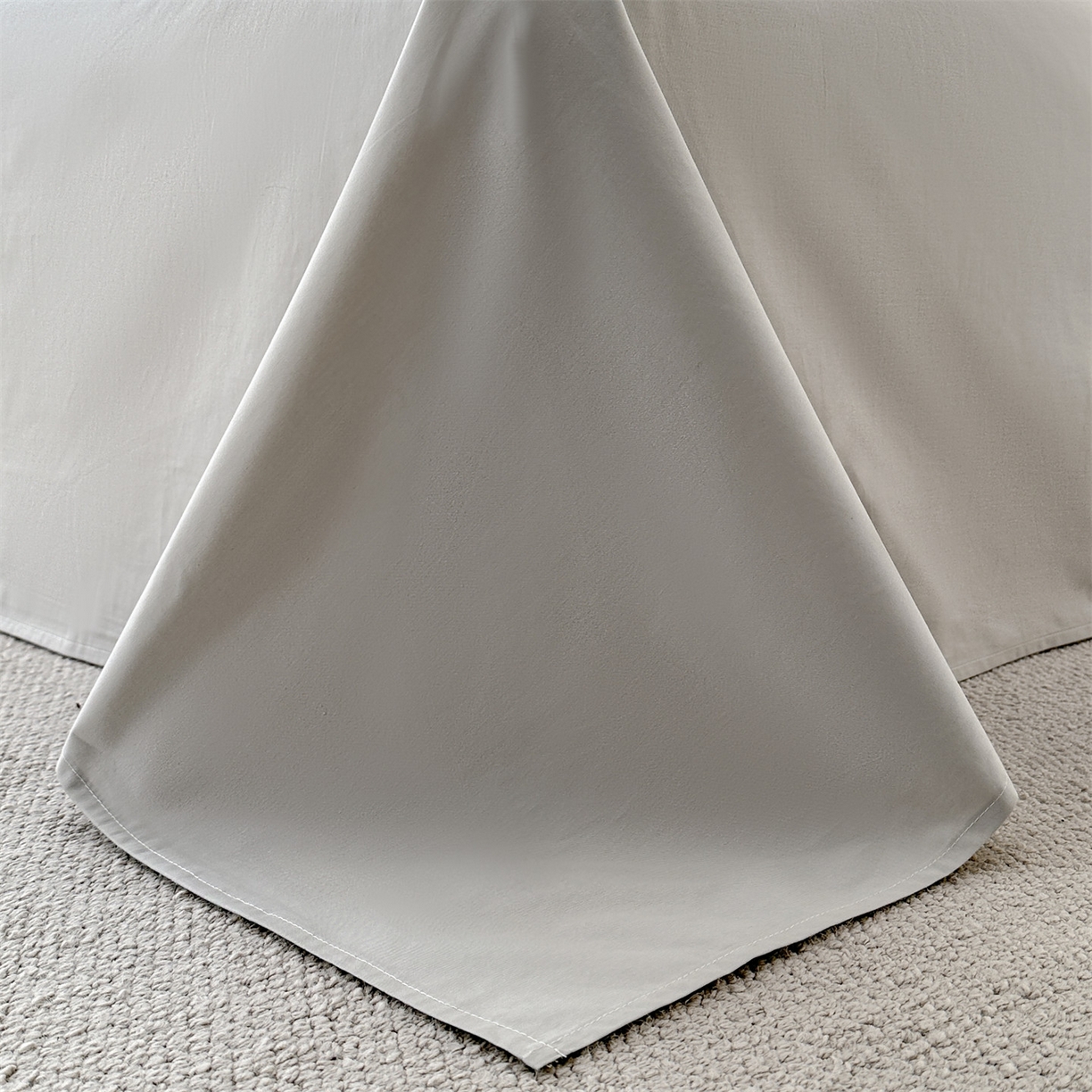 91家纺网 家纺一手货源 找家纺 笙意家纺 2026新款A版60S亮面提花B版13372全棉四件套 米萝-绿