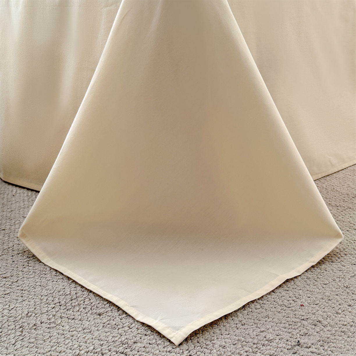 91家纺网 家纺一手货源 找家纺 笙意家纺 2026新款A版60S亮面提花B版13372全棉四件套 清风竹影-嫩绿