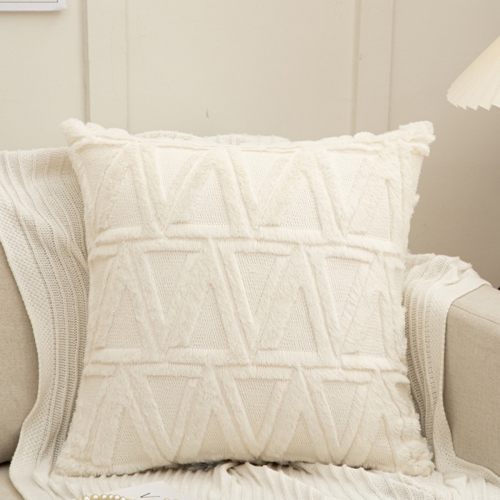 91家纺网 家纺一手货源 找家纺 （总）新奇异 2025新款特种修几何图案抱枕（支持定制）