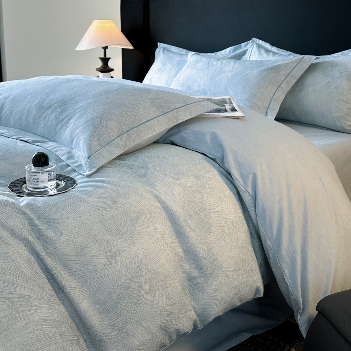 91家纺网 家纺一手货源 找家纺 （总）海洋家纺 2025新款100%全棉磨毛数码印花四件套加厚全棉四件套-提供买家秀