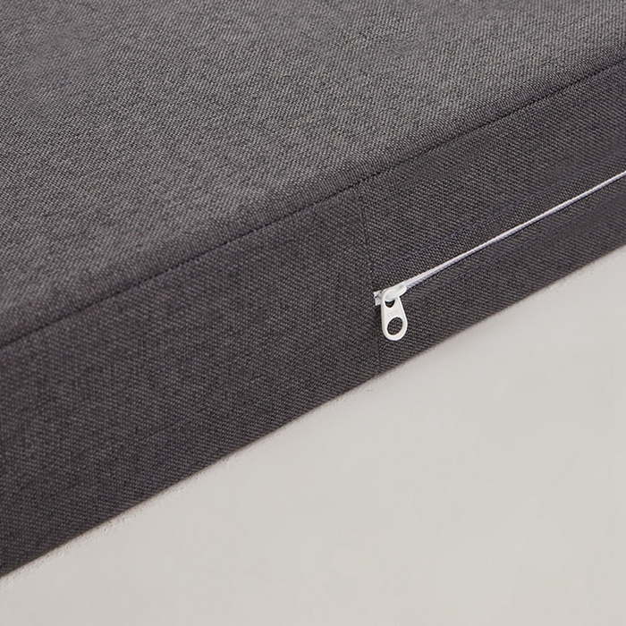 91家纺网 家纺一手货源 找家纺 小豚鼠 2025新款亲肤舒适四折垫 陨石灰-高弹款